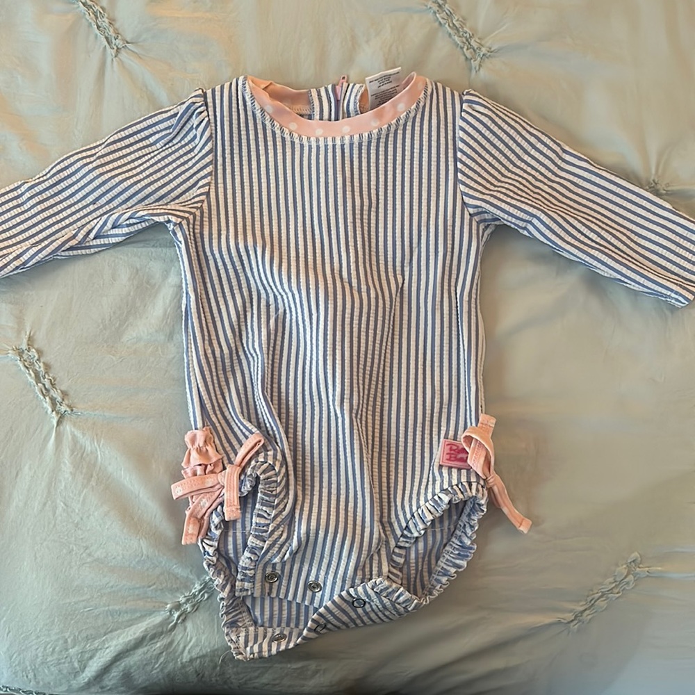 Like new! Rufflebutts 3-6 month bathing suit
